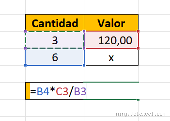 ¿Cuál es la regla de tres en Excel? Aprende a calcularla fácilmente